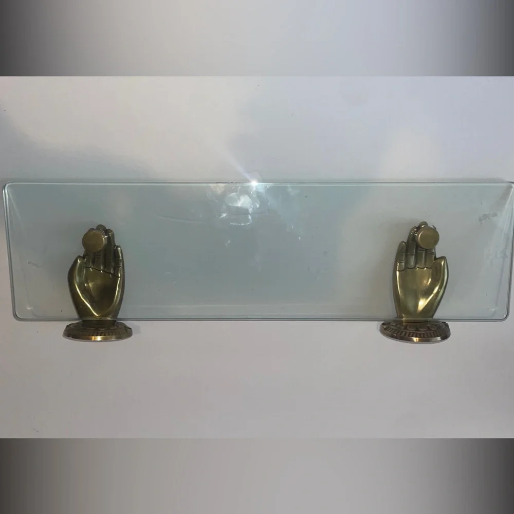 Anthropologie 24” Nellie Glass Shelf